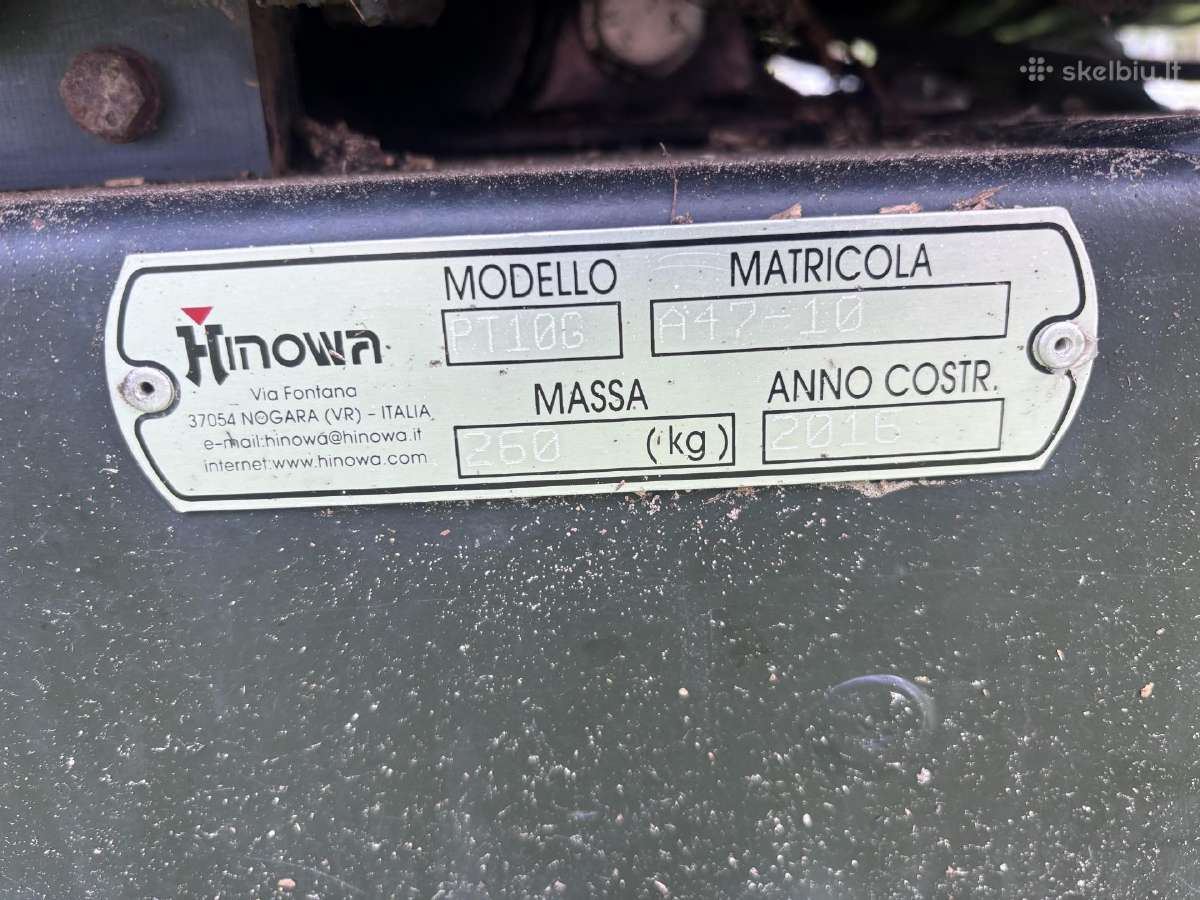 Profesionalus šakų smulkintuvas Jbm 421mx - nuotraukos Nr. 9