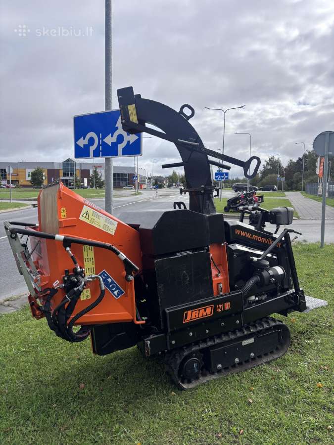 Profesionalus šakų smulkintuvas Jbm 421mx - nuotraukos Nr. 2