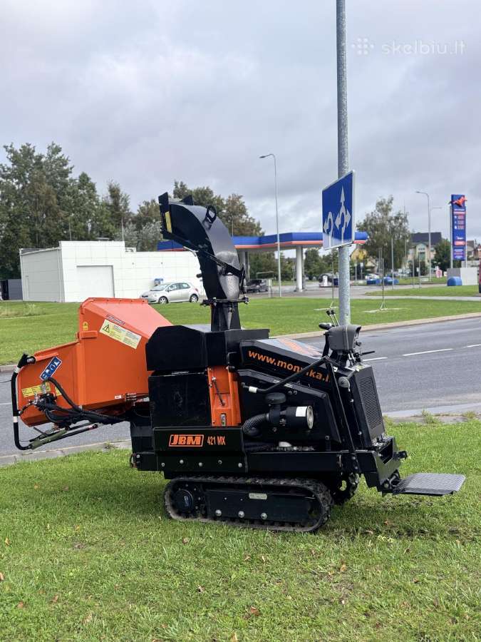 Profesionalus šakų smulkintuvas Jbm 421mx - nuotraukos Nr. 4