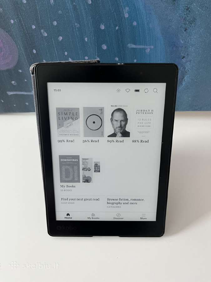 Kobo Aura One elektroninė skaityklė - nuotraukos Nr. 6