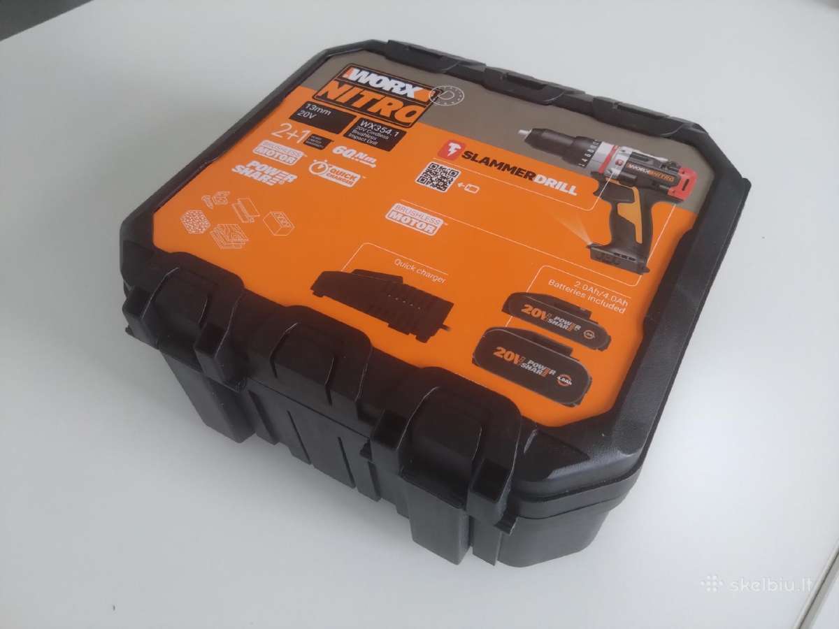 Worx Wx354 dėžė / lagaminas - nuotraukos Nr. 2