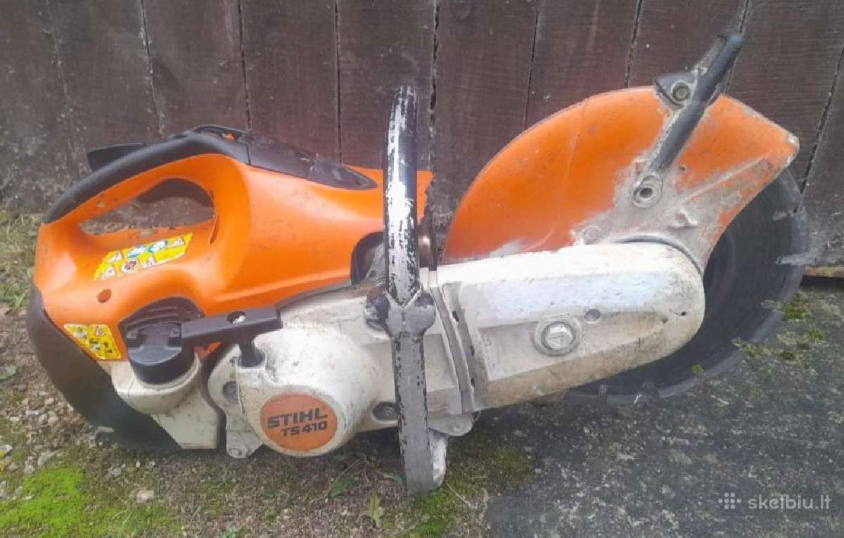 Stihl ts410 Betono pjaustykle - nuotraukos Nr. 2
