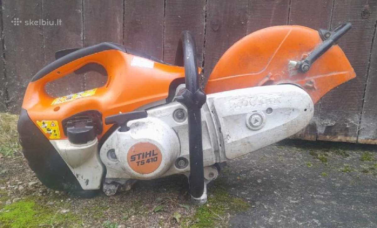 Stihl ts410 Betono pjaustykle - nuotraukos Nr. 4