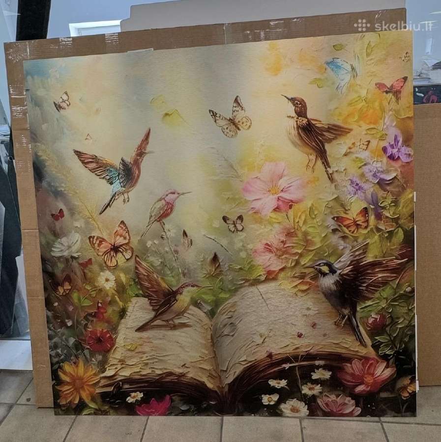 Aliuminio paveikslas 140x140 cm - nuotraukos Nr. 2