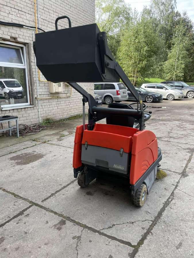 Hako-jonas 980 Eh elektrinė šlavimo mašina - nuotraukos Nr. 5