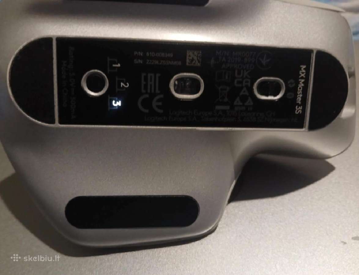Logitech Mx Master 3s - nuotraukos Nr. 3