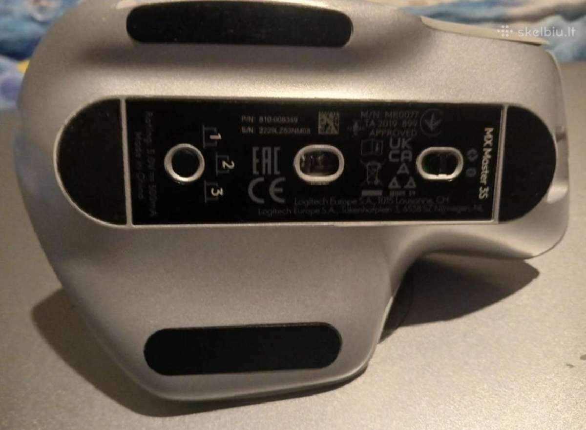 Logitech Mx Master 3s - nuotraukos Nr. 4