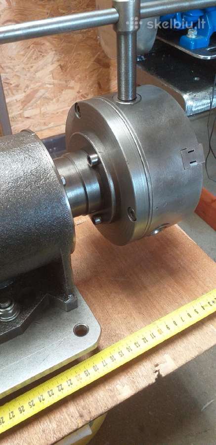 Metalo tekinimo stakles su 160 mm griebtuvu - nuotraukos Nr. 6