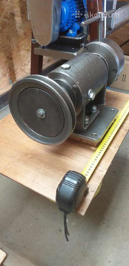 Metalo tekinimo stakles su 160 mm griebtuvu - nuotraukos Nr. 7