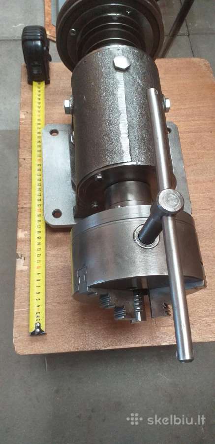 Metalo tekinimo stakles su 160 mm griebtuvu - nuotraukos Nr. 8