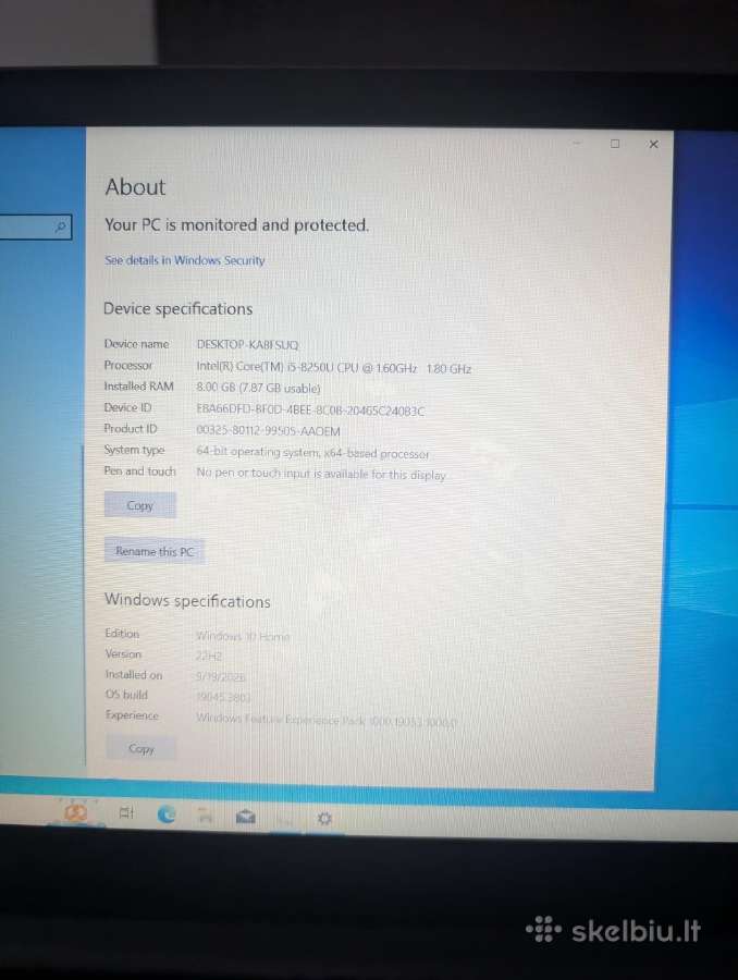Lenovo Ideapad 320s-15ikb - nuotraukos Nr. 12