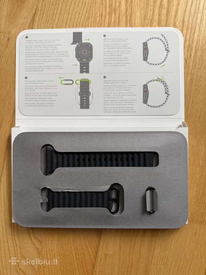 Idealios būklės Applewatch Ultra2 - nuotraukos Nr. 3