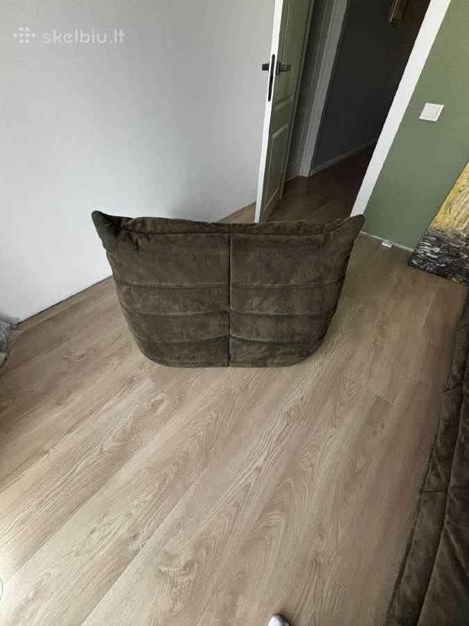 Ligne Roset Togo 3 Sofa Ir Fotelis Alcantara - nuotraukos Nr. 4