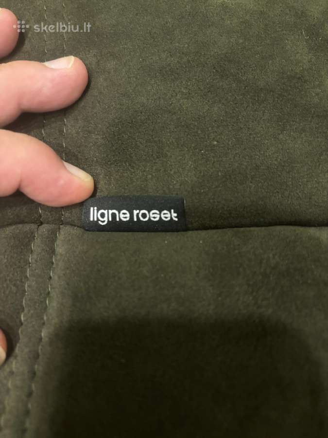 Ligne Roset Togo 3 Sofa Ir Fotelis Alcantara - nuotraukos Nr. 5