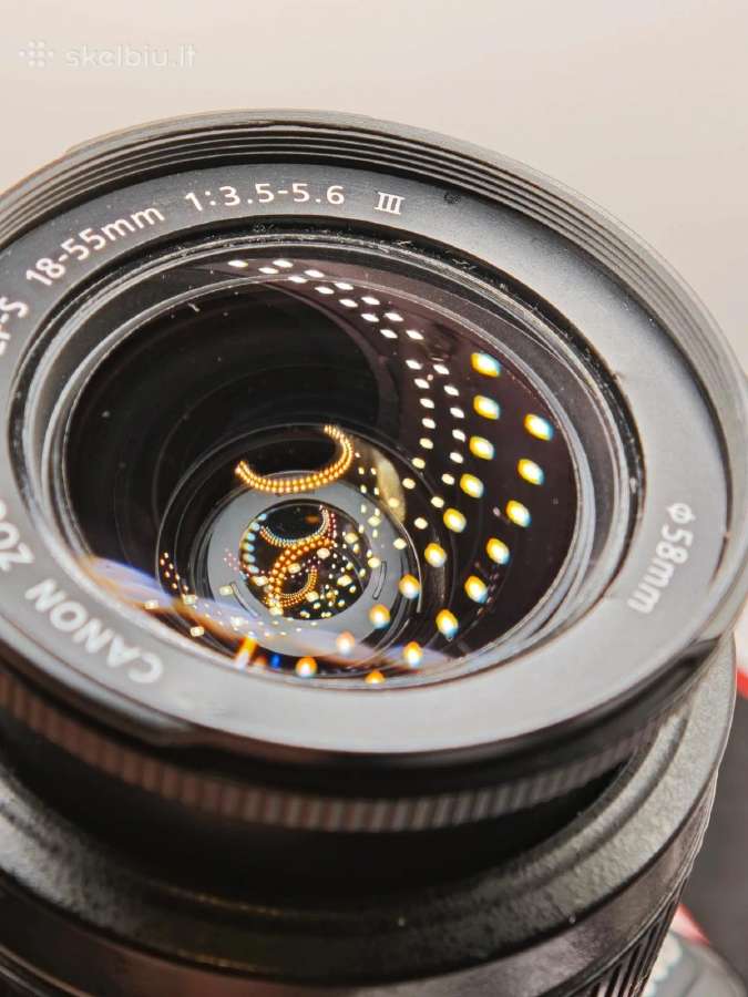 Canon EOS 500d + 18–55mm - nuotraukos Nr. 5