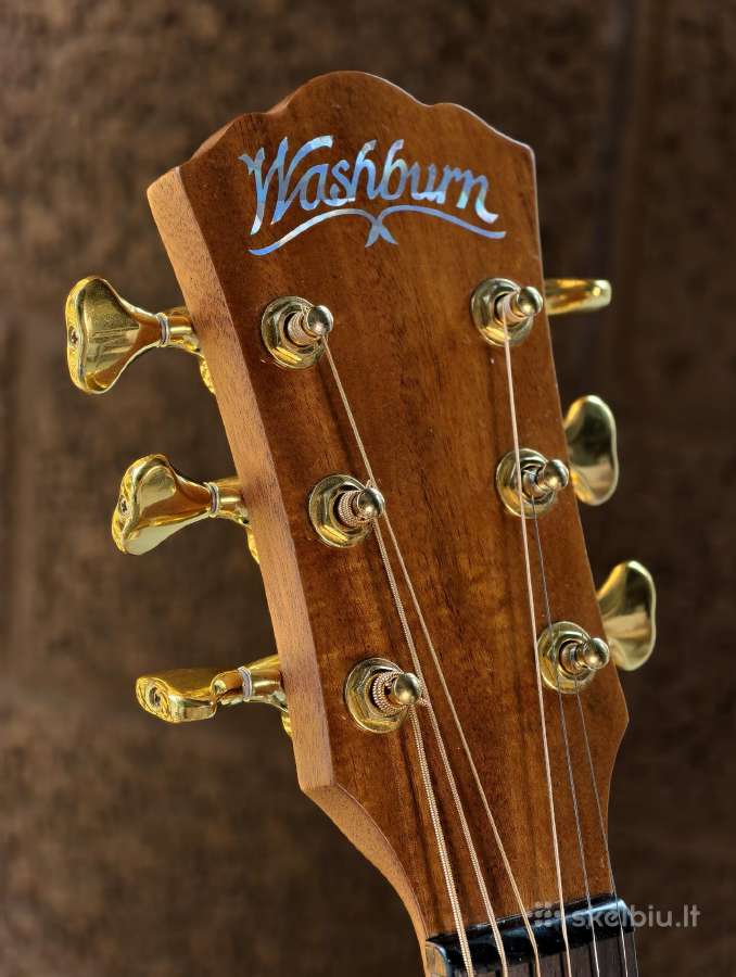 Washburn Sc56s elektroakustinė gitara - nuotraukos Nr. 9