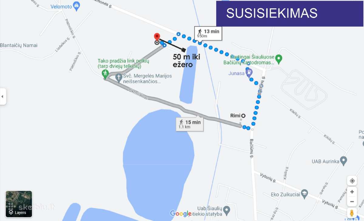 Vieno aukšto ekonomiškas namas su pirtimi - nuotraukos Nr. 26