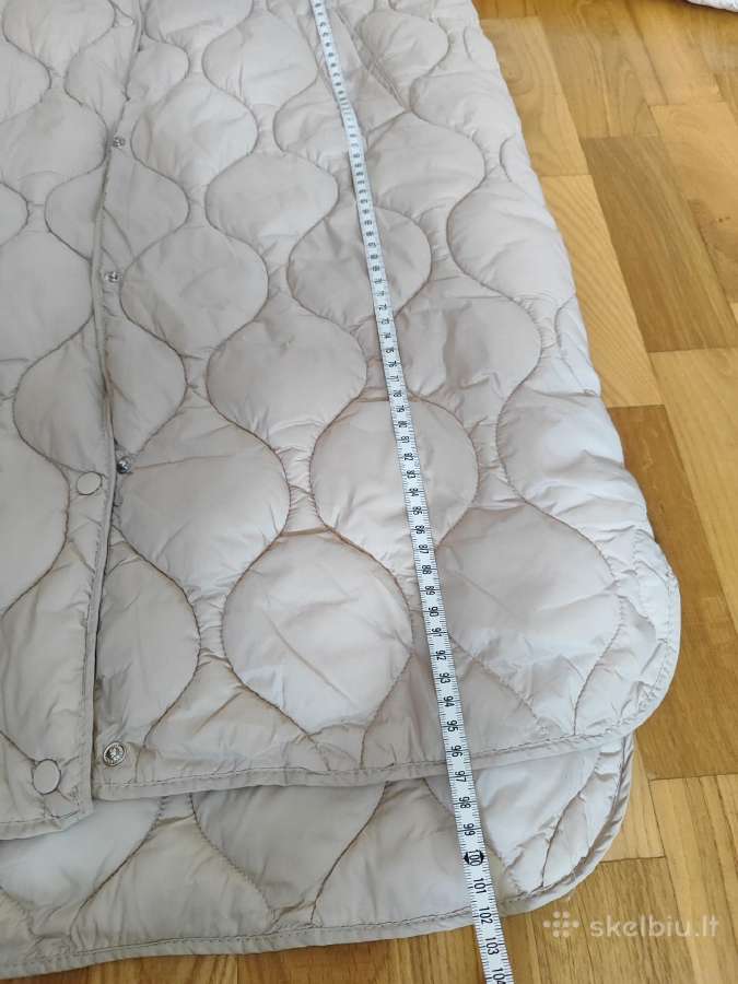Dygsniuotas rudeninis paltas/striukė - nuotraukos Nr. 3