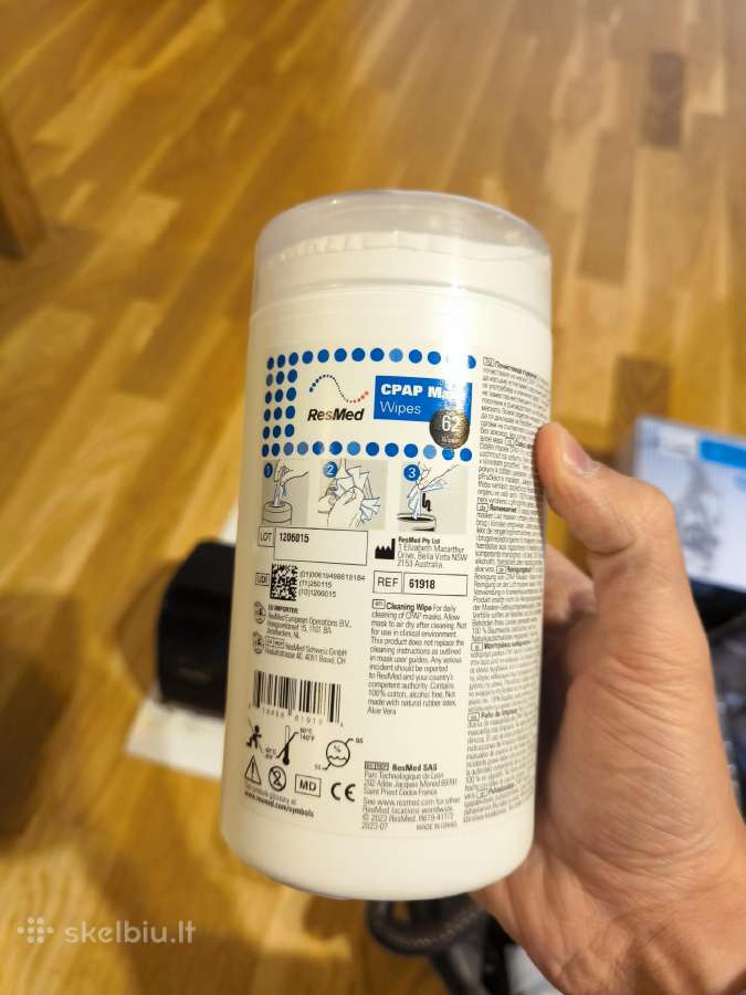 Resmed Airsense 10 Autoset + 2 kaukės / Naujas - nuotraukos Nr. 5