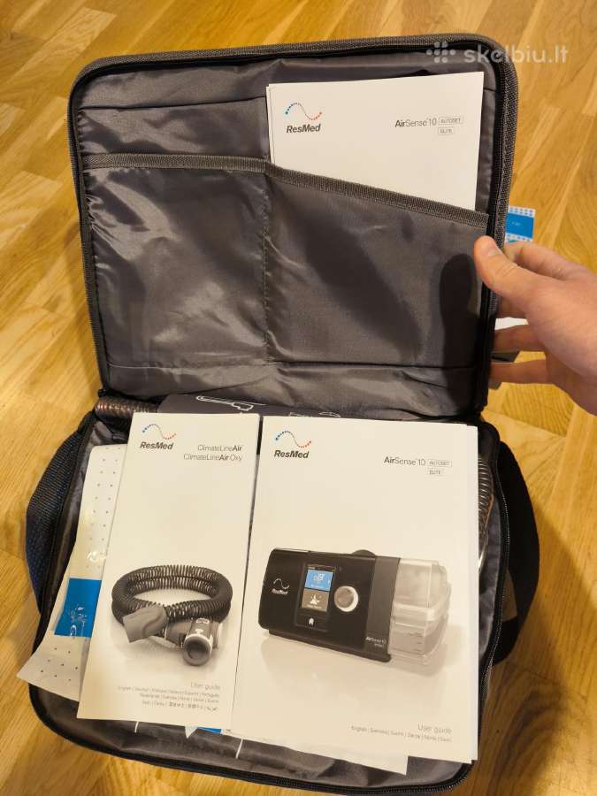 Resmed Airsense 10 Autoset + 2 kaukės / Naujas - nuotraukos Nr. 8