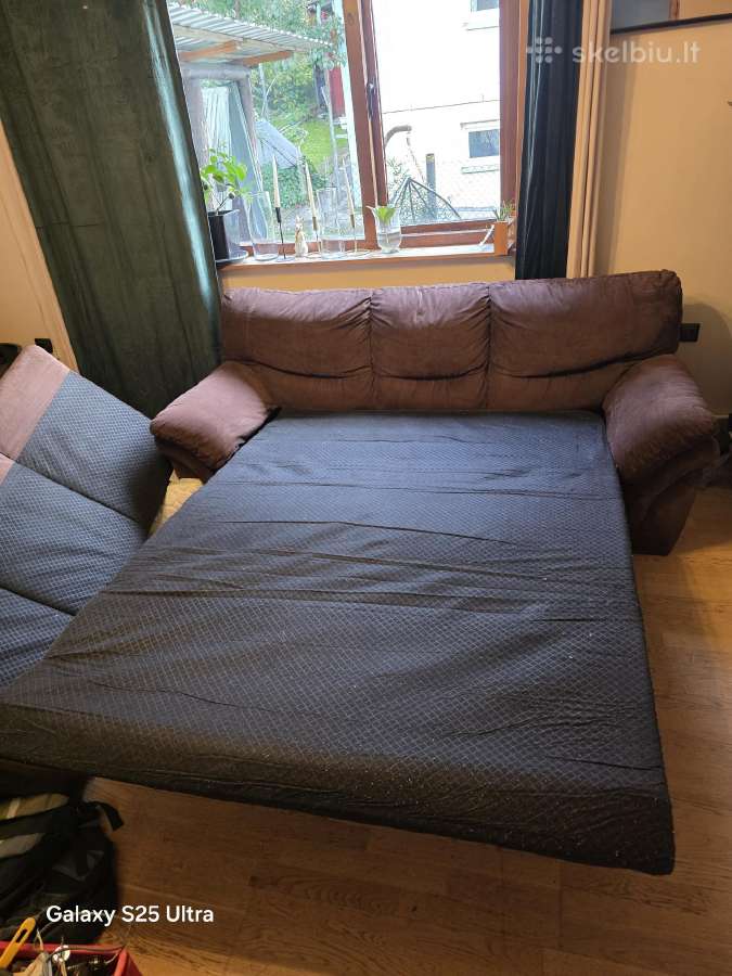 Sofa - lova + fotelis - nuotraukos Nr. 5