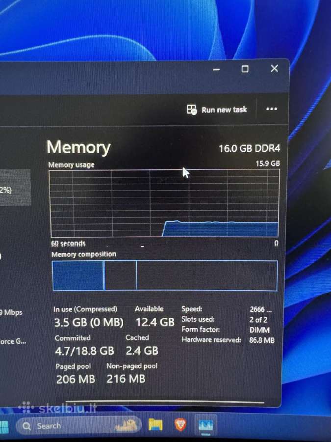Žaidimų kompiuteris Gtx 1070 8gb / i5-8400 /1 - nuotraukos Nr. 8