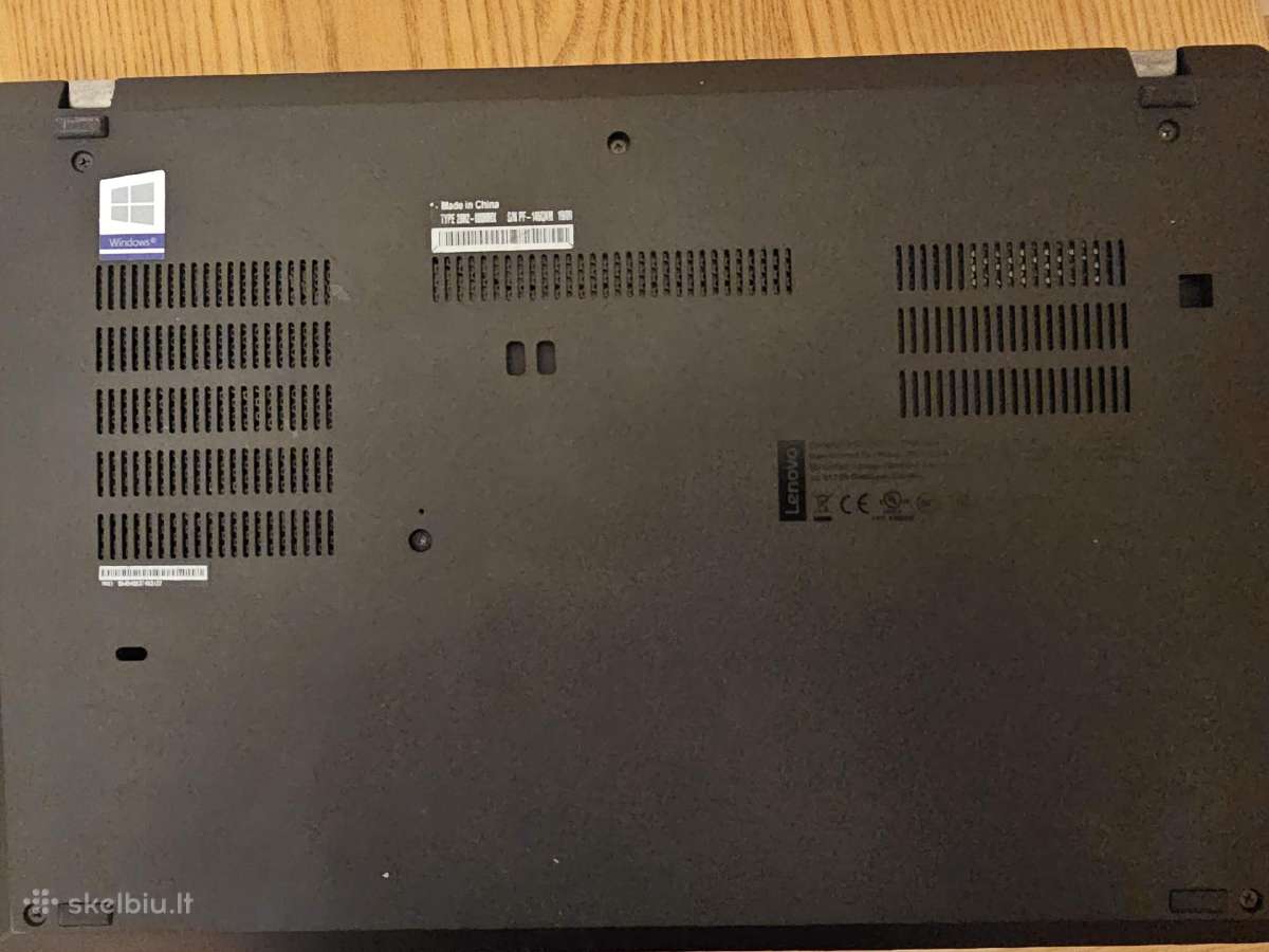Lenovo Thinkpad T490 2k i7 16gb RAM 4G/lte 500gb - nuotraukos Nr. 4