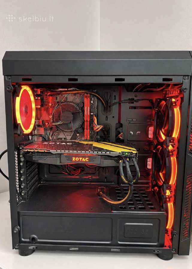 Žaidimų kompiuteris Gtx 1070 8gb / i5-8400 /1 - nuotraukos Nr. 2