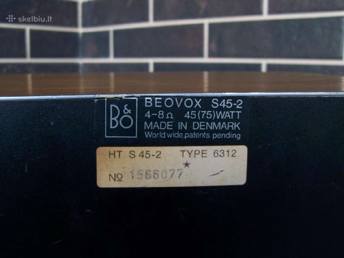 Beovox S45-2. S45. - nuotraukos Nr. 9