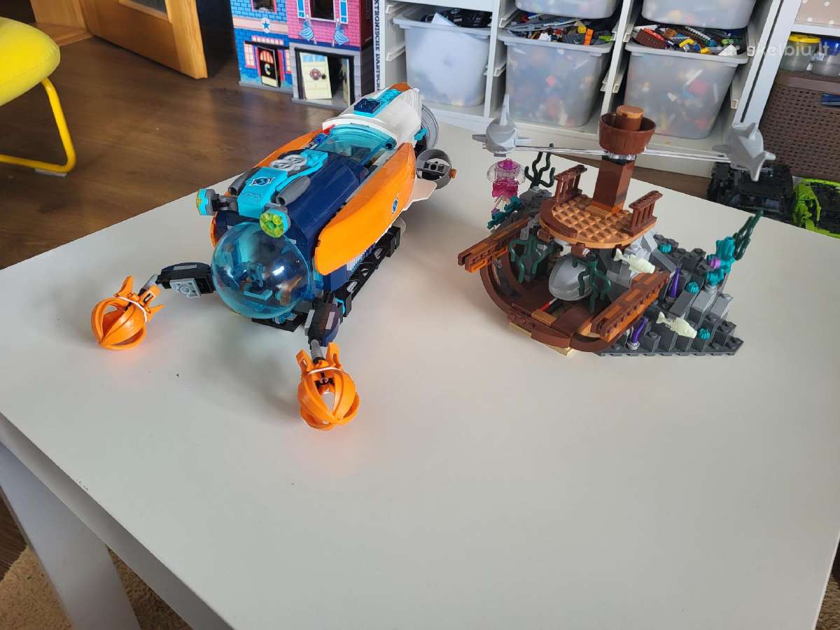 Lego Tyrinėtojų giliavandenis povandeninis laivas - nuotraukos Nr. 2