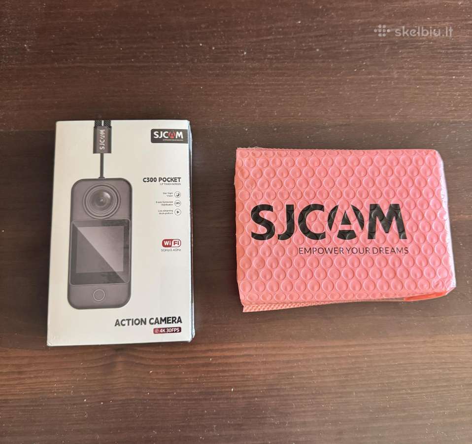 Sjcam c300 nauja neispakuota action camera - nuotraukos Nr. 3