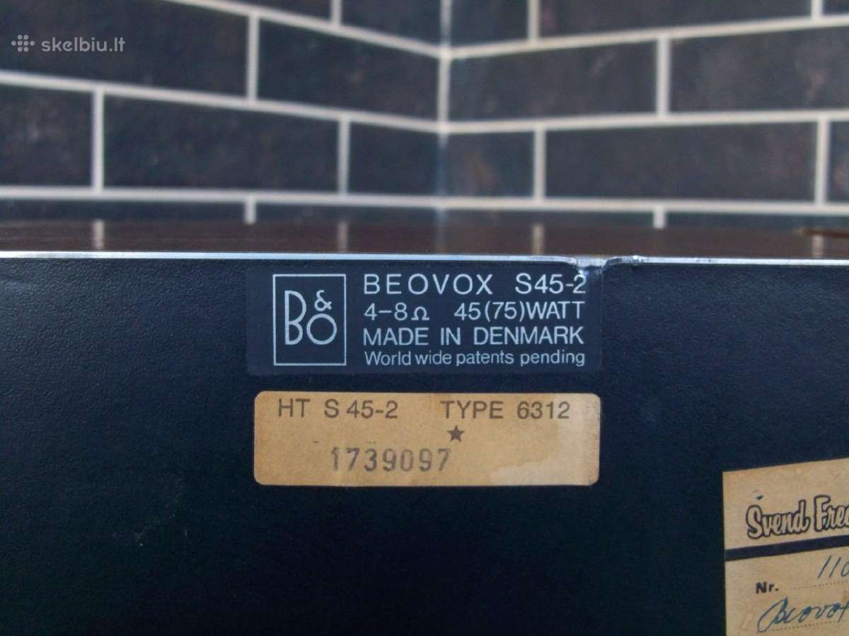 Beovox S45-2. S45. - nuotraukos Nr. 18