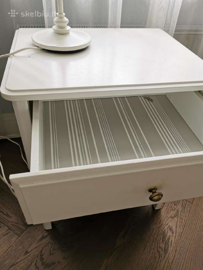 Ikea naktinis staliukas su lempa – siūlykite kainą - nuotraukos Nr. 2