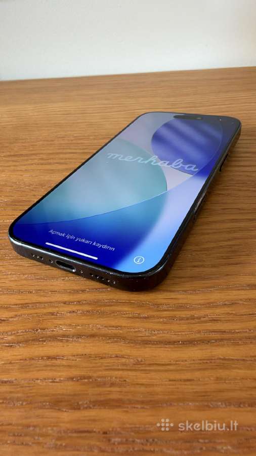 iPhone 16 pro 128gb. black titanium - nuotraukos Nr. 2