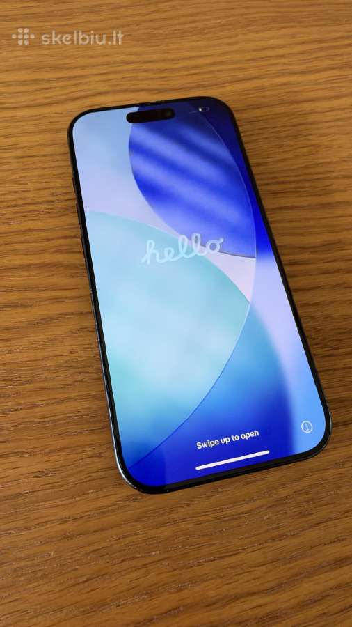 iPhone 16 pro 128gb. black titanium - nuotraukos Nr. 3