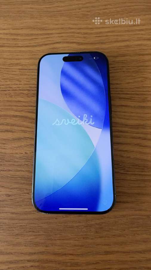 iPhone 16 pro 128gb. black titanium - nuotraukos Nr. 4