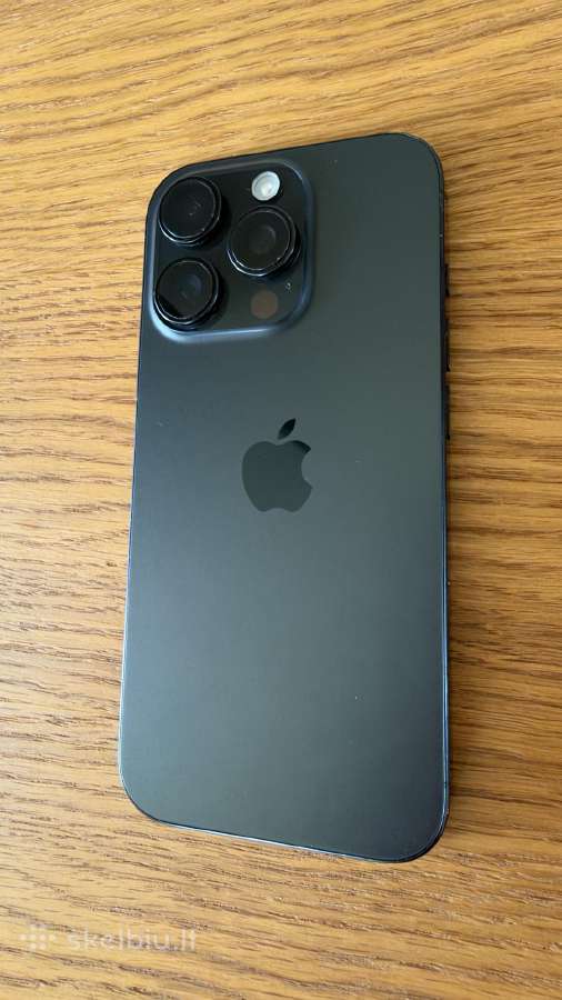 iPhone 16 pro 128gb. black titanium - nuotraukos Nr. 5