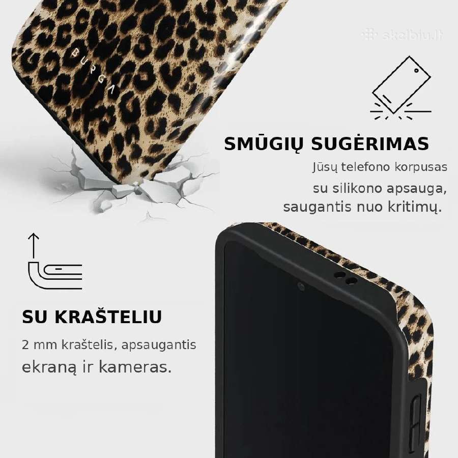 Samsung Galaxy S24+ Burga Glamour Dėklas - nuotraukos Nr. 2