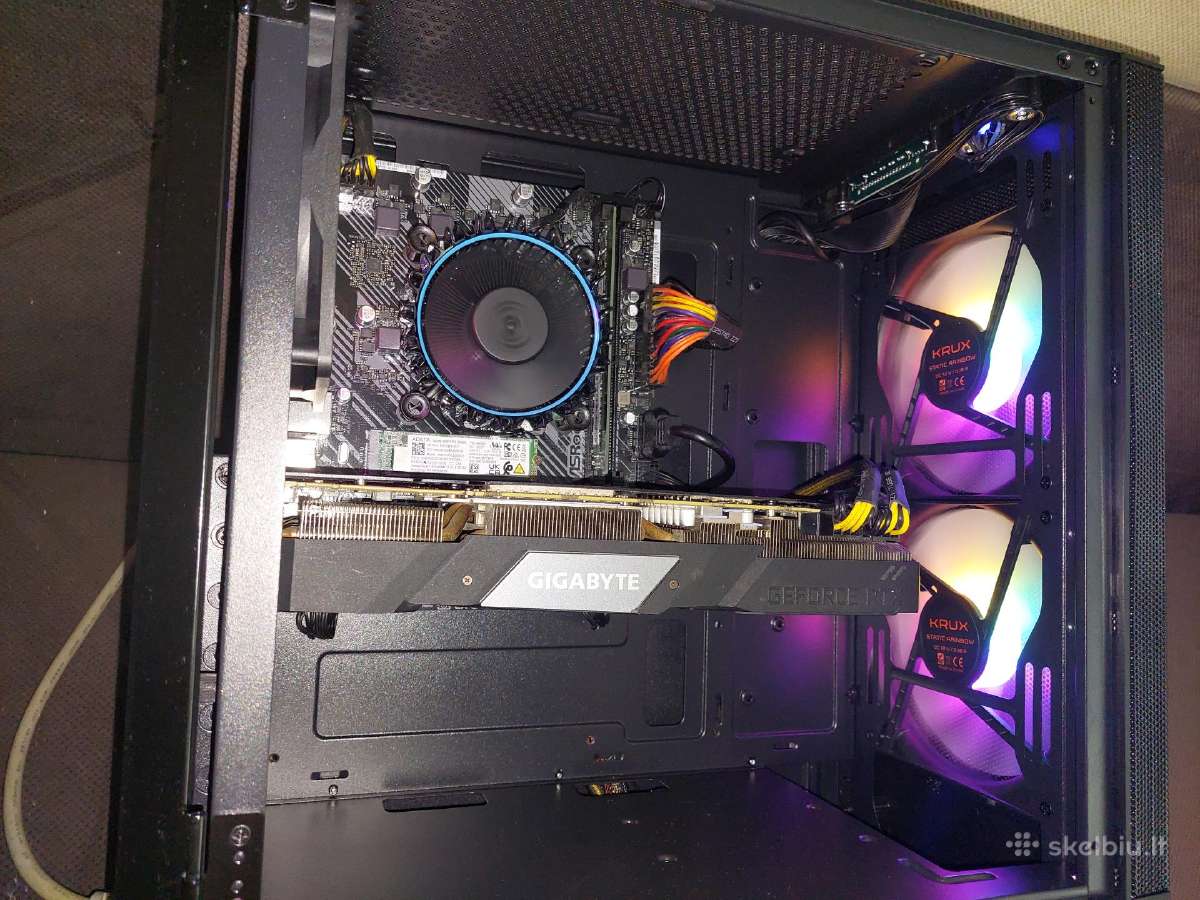 I5 12400f, H610m, 16gb, Rtx 2080s, 256gb SSD, 1tb - nuotraukos Nr. 6