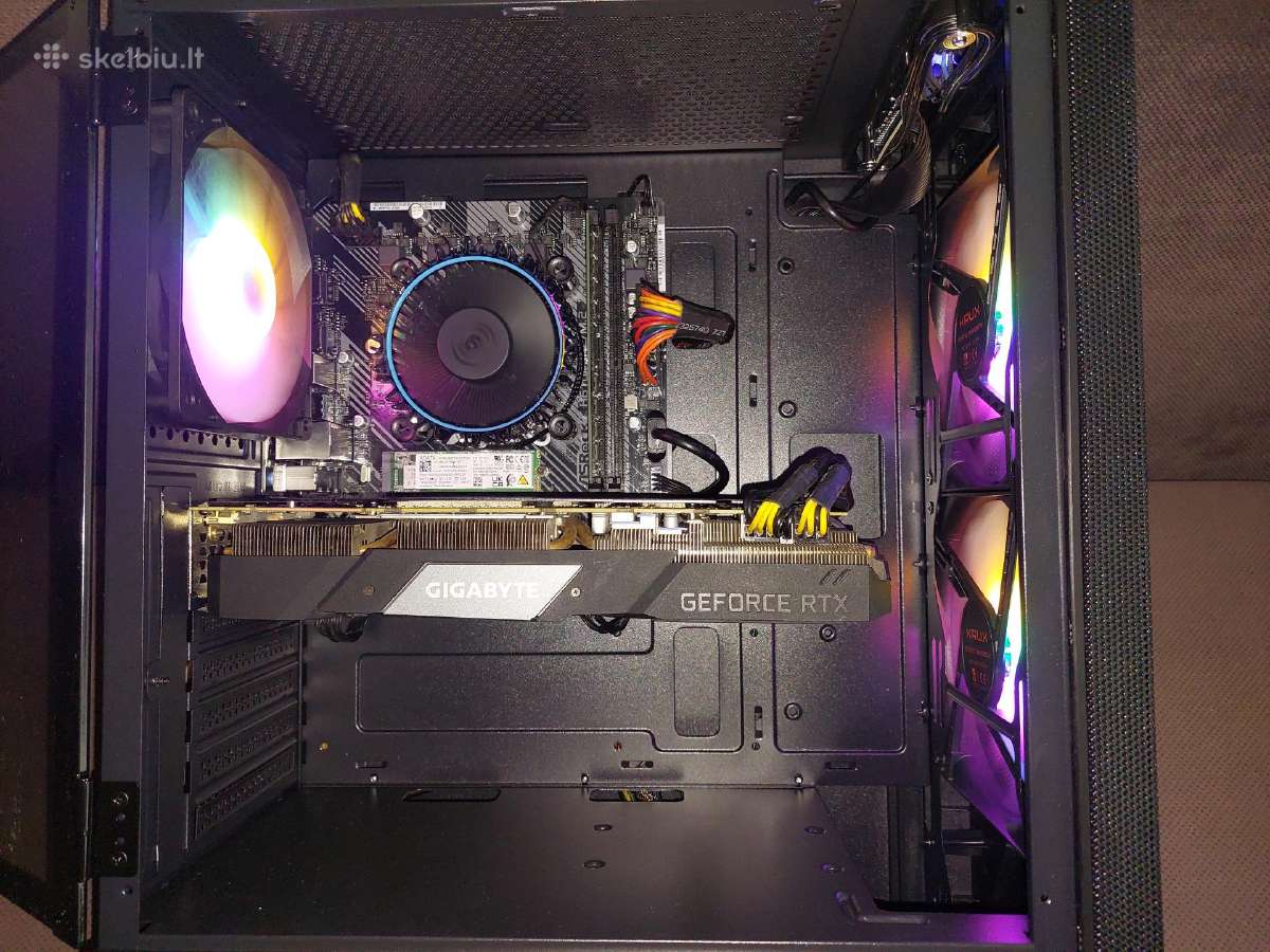 I5 12400f, H610m, 16gb, Rtx 2080s, 256gb SSD, 1tb - nuotraukos Nr. 5