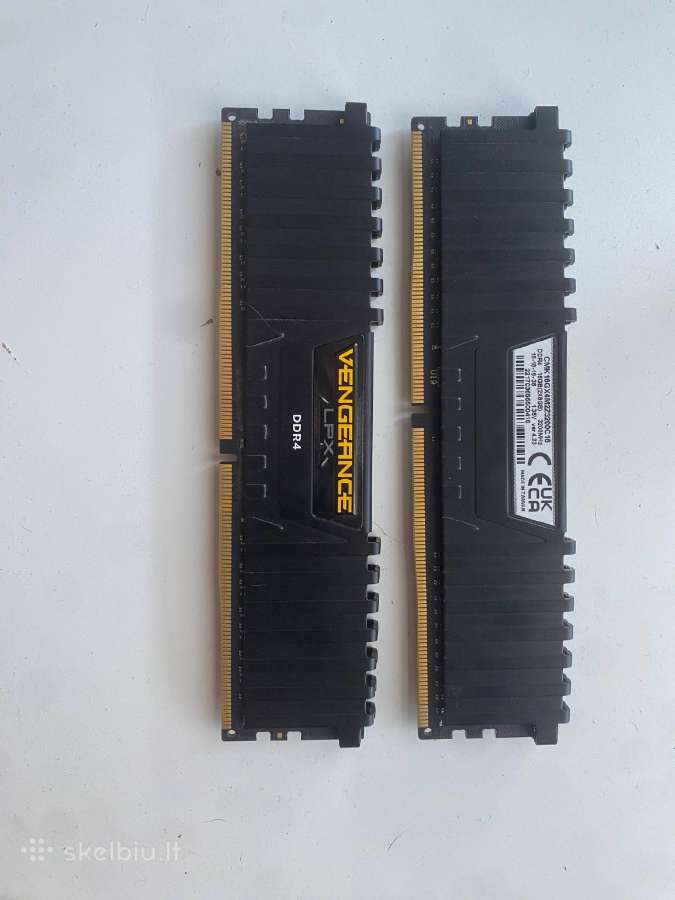 Corsair vengeance ddr4 16gb 3200mhz - nuotraukos Nr. 2