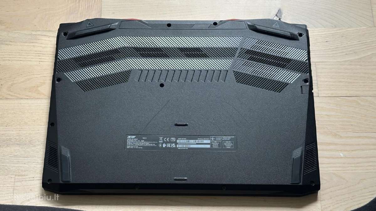 Acer Nitro 5 i7 10th 16ram 6gpu - nuotraukos Nr. 7