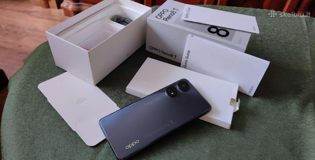 Oppo Reno 8t 16/128gb komplkt dezut - nuotraukos Nr. 3