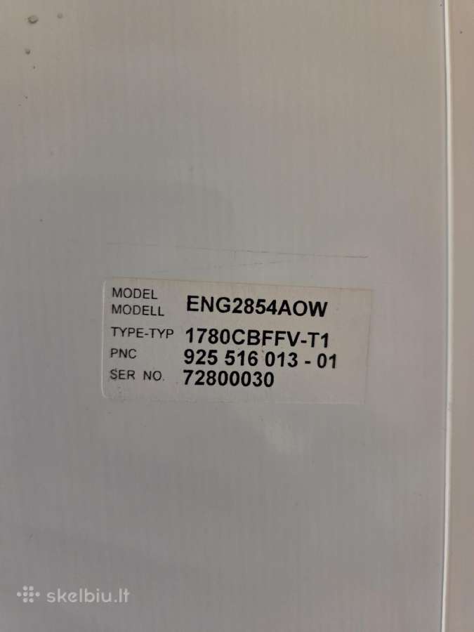 Parduodu šaldytuvą Electrolux Eng2854aow - nuotraukos Nr. 6