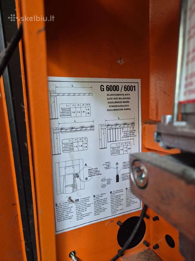 Kelio užtvaras Cane G6000 - nuotraukos Nr. 3