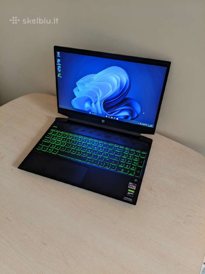 Hp Gaming 15 / Ryzen 5 5600h / Gtx 1650 / 144hz - nuotraukos Nr. 2