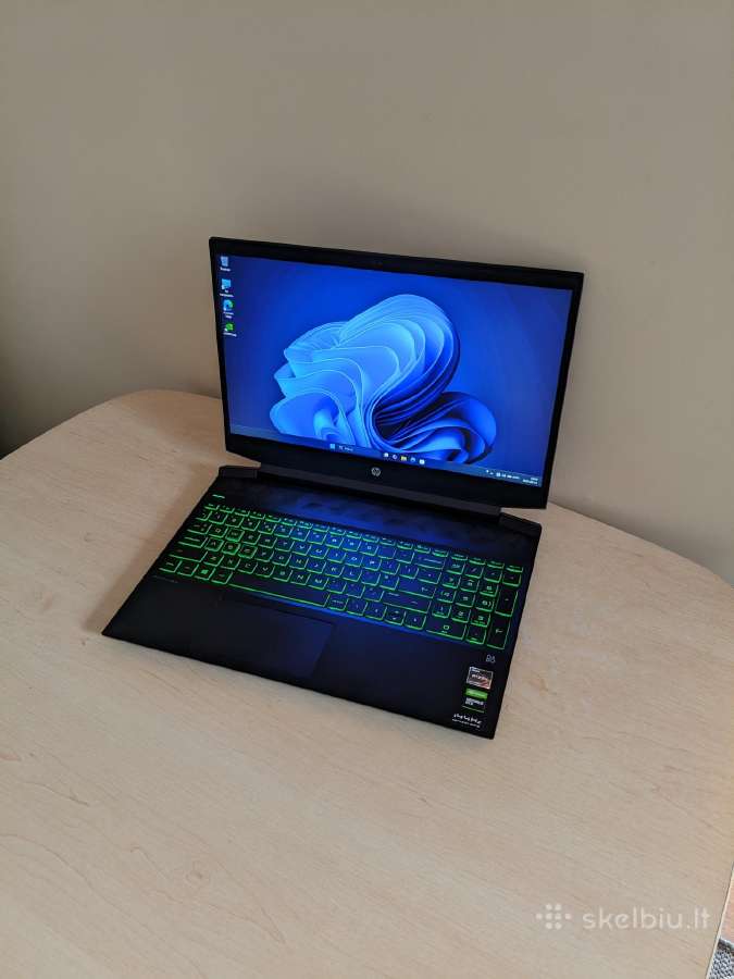 Hp Gaming 15 / Ryzen 5 5600h / Gtx 1650 / 144hz - nuotraukos Nr. 4