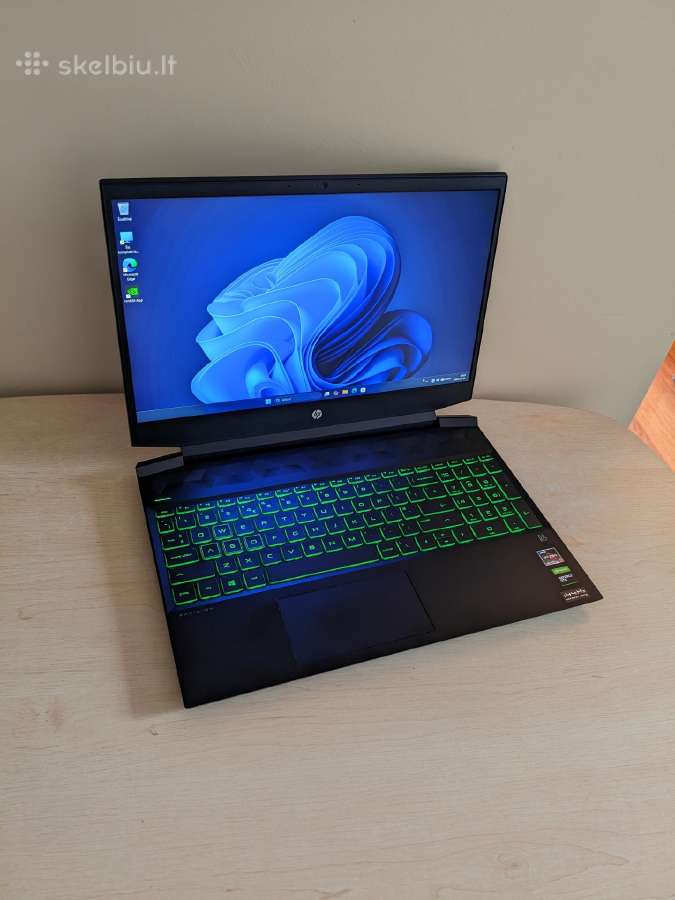 Hp Gaming 15 / Ryzen 5 5600h / Gtx 1650 / 144hz - nuotraukos Nr. 5