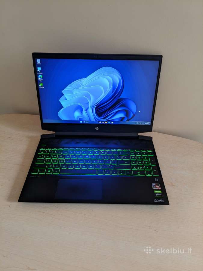 Hp Gaming 15 / Ryzen 5 5600h / Gtx 1650 / 144hz - nuotraukos Nr. 6