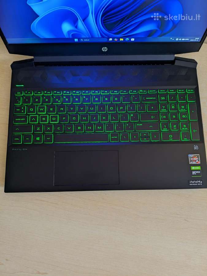 Hp Gaming 15 / Ryzen 5 5600h / Gtx 1650 / 144hz - nuotraukos Nr. 7